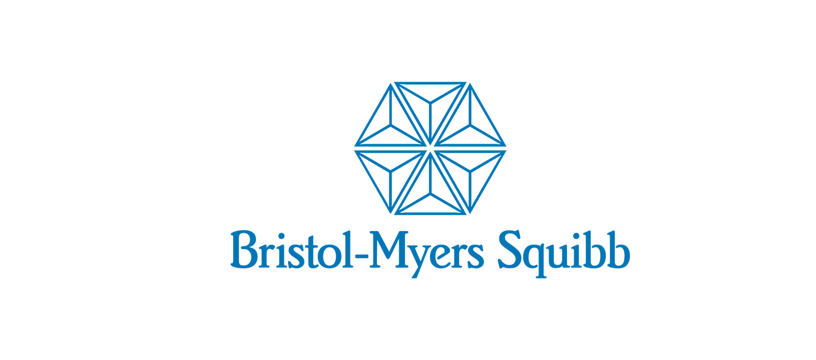 Bristol Myers Squibb logo, pharmaceutical client of Indy Blue Studio