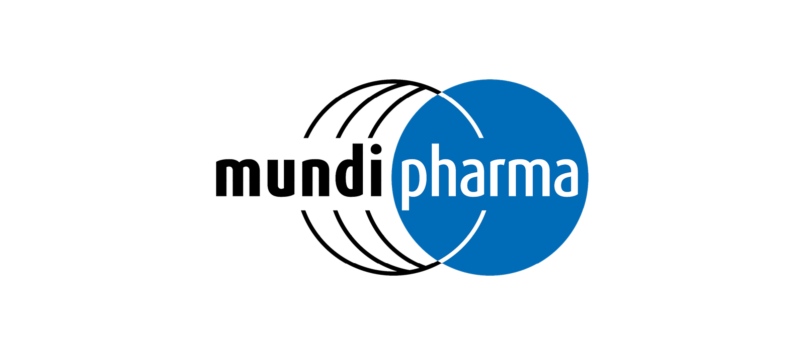 Mundipharma logo, pharmaceutical client of Indy Blue Studio