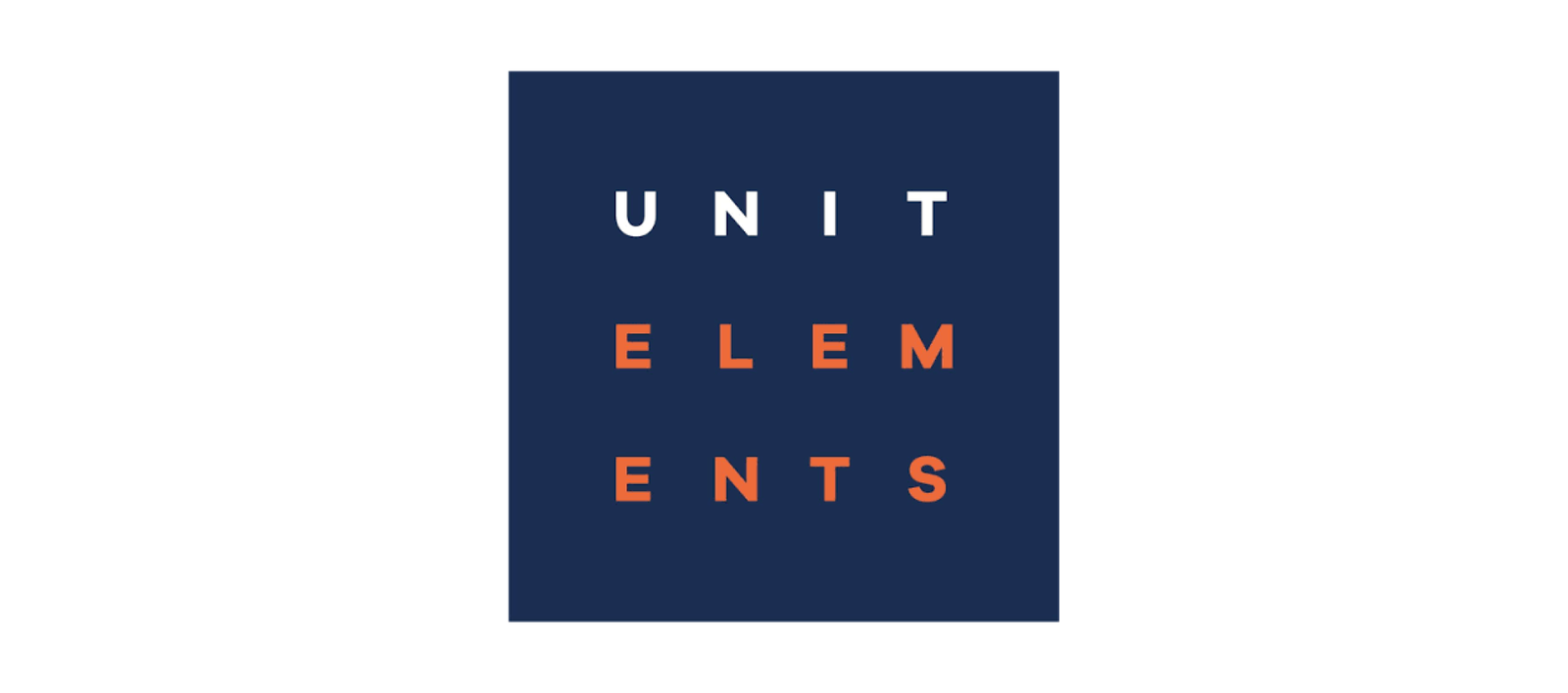 Unit Elements logo, client of Indy Blue Studio